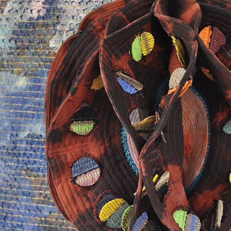 Fierce Planets (SAQA Global Exhibition) | SAQA - Studio Art Quilt